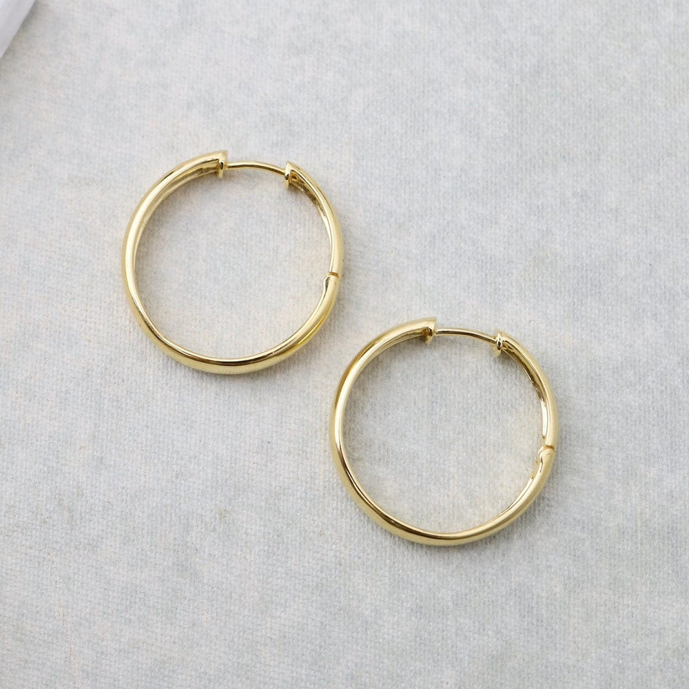 
                  
                    EAR-VRM 25mm Perfect Click Huggie Hoops - Gold Vermeil
                  
                