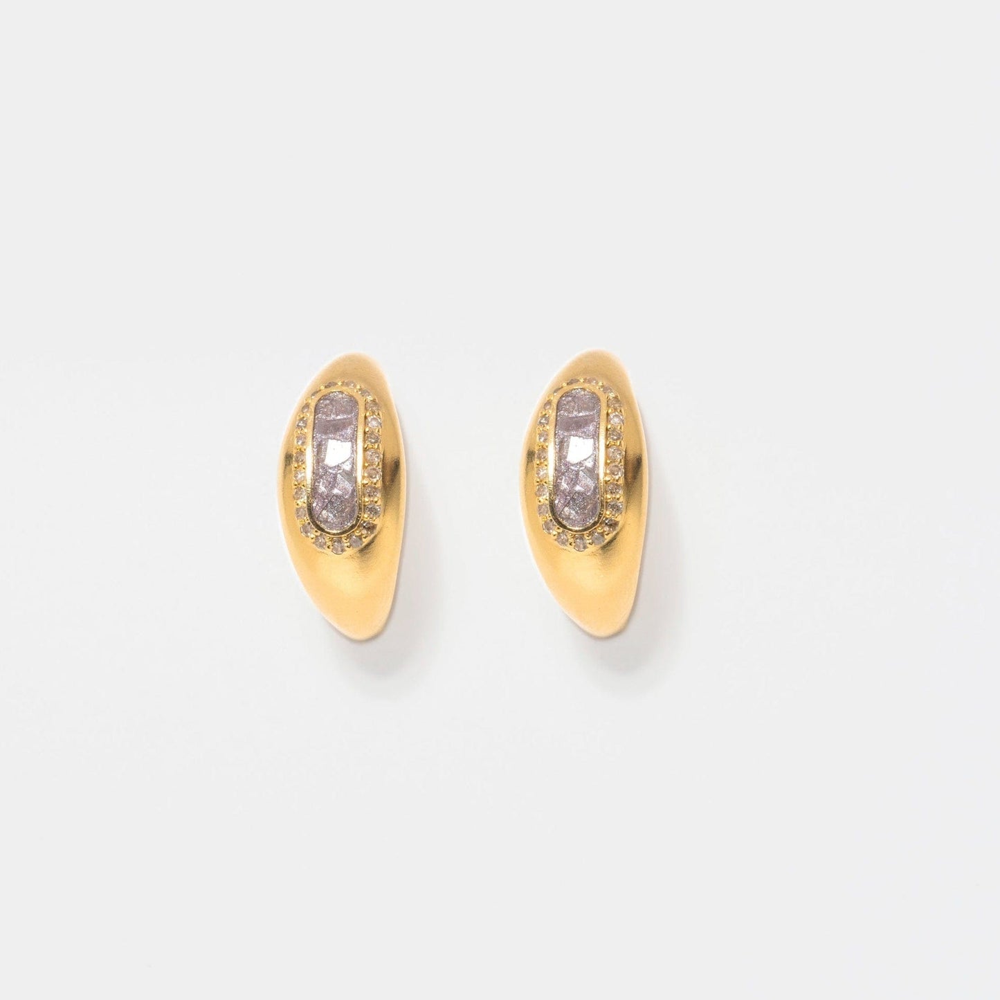 EAR-VRM Beeja Gold Vermeil Hoop Earrings