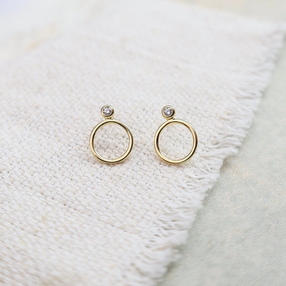 
                      
                        EAR-VRM CZ Gold Circle Stack Post Earrings
                      
                    