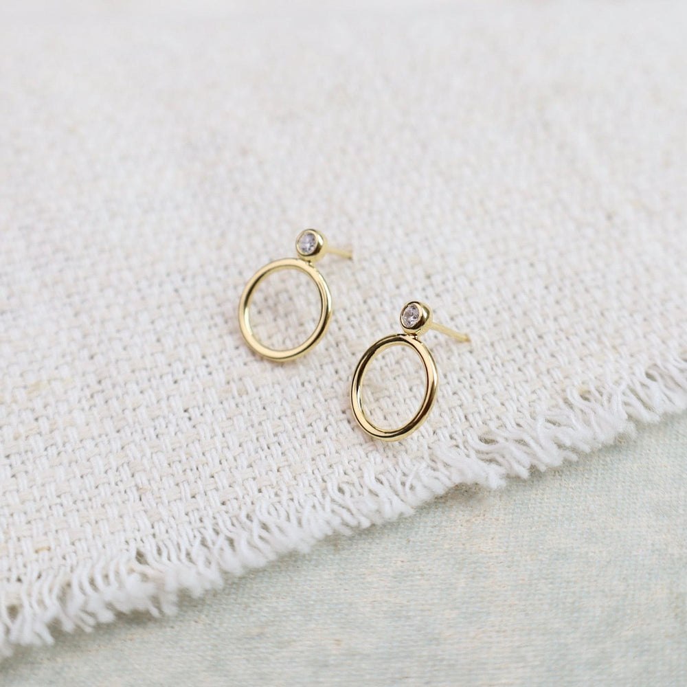 
                      
                        EAR-VRM CZ Gold Circle Stack Post Earrings
                      
                    