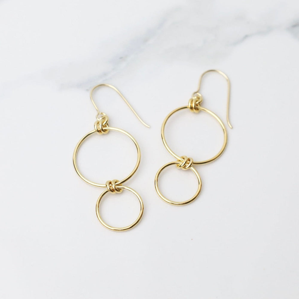 
                  
                    EAR-VRM Descending Rings Earrings - Gold Vermeil
                  
                