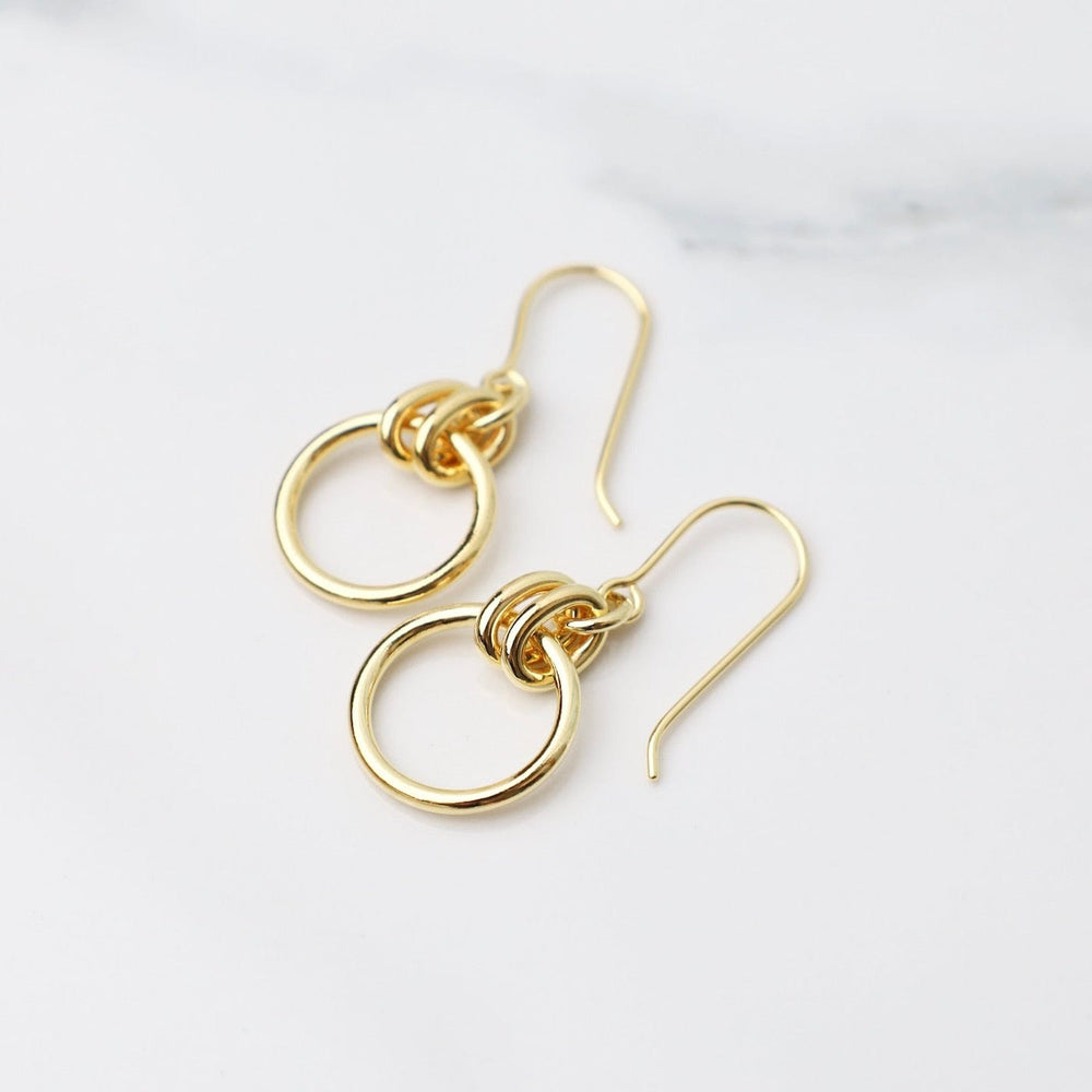 
                  
                    EAR-VRM Double Link Circle Earrings - Gold Vermeil
                  
                