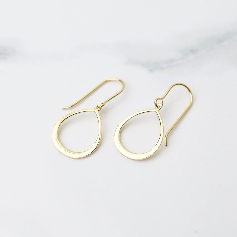 
                      
                        EAR-VRM Flat Open Teardrop Earrings - Gold Vermeil
                      
                    