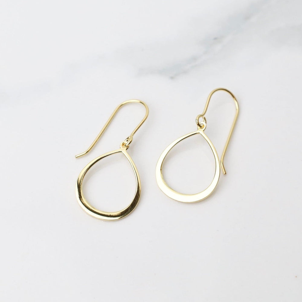 
                      
                        EAR-VRM Flat Open Teardrop Earrings - Gold Vermeil
                      
                    