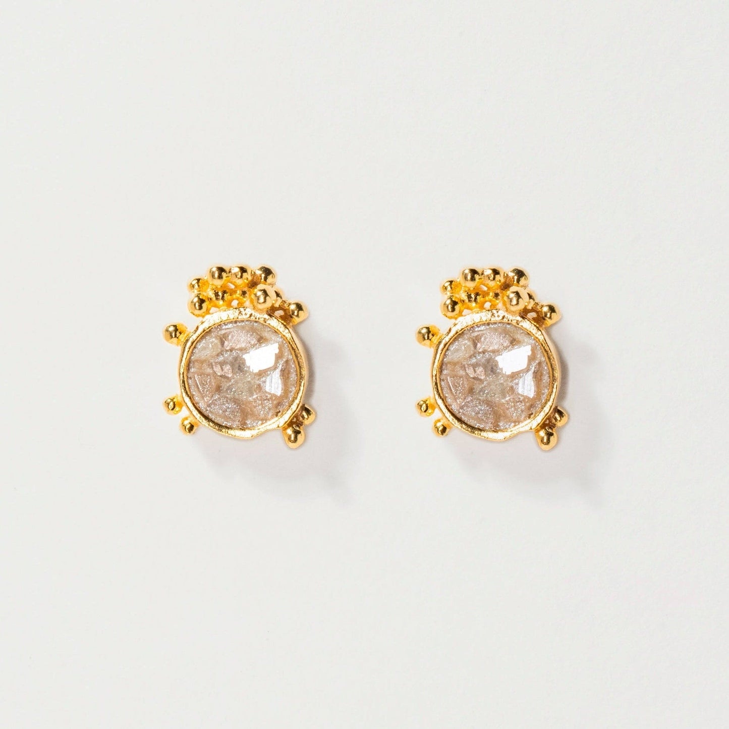 EAR-VRM Frida Gold Vermeil Stud Earrings