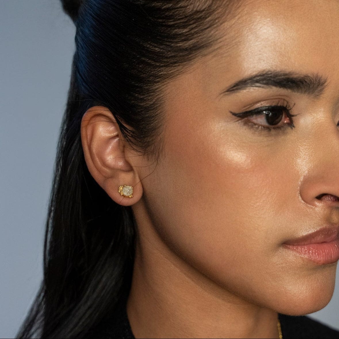 EAR-VRM Frida Gold Vermeil Stud Earrings