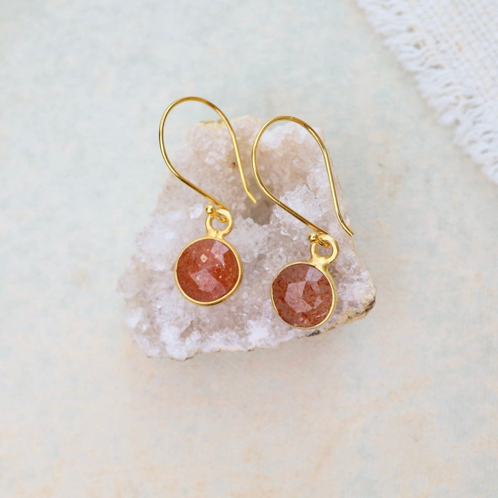 
                      
                        EAR-VRM Gold Sunstone Coin Earrings
                      
                    