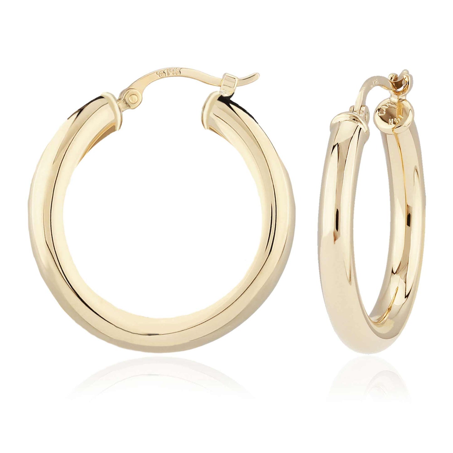EAR-VRM Gold Vermeil 20mm Tube Hoops