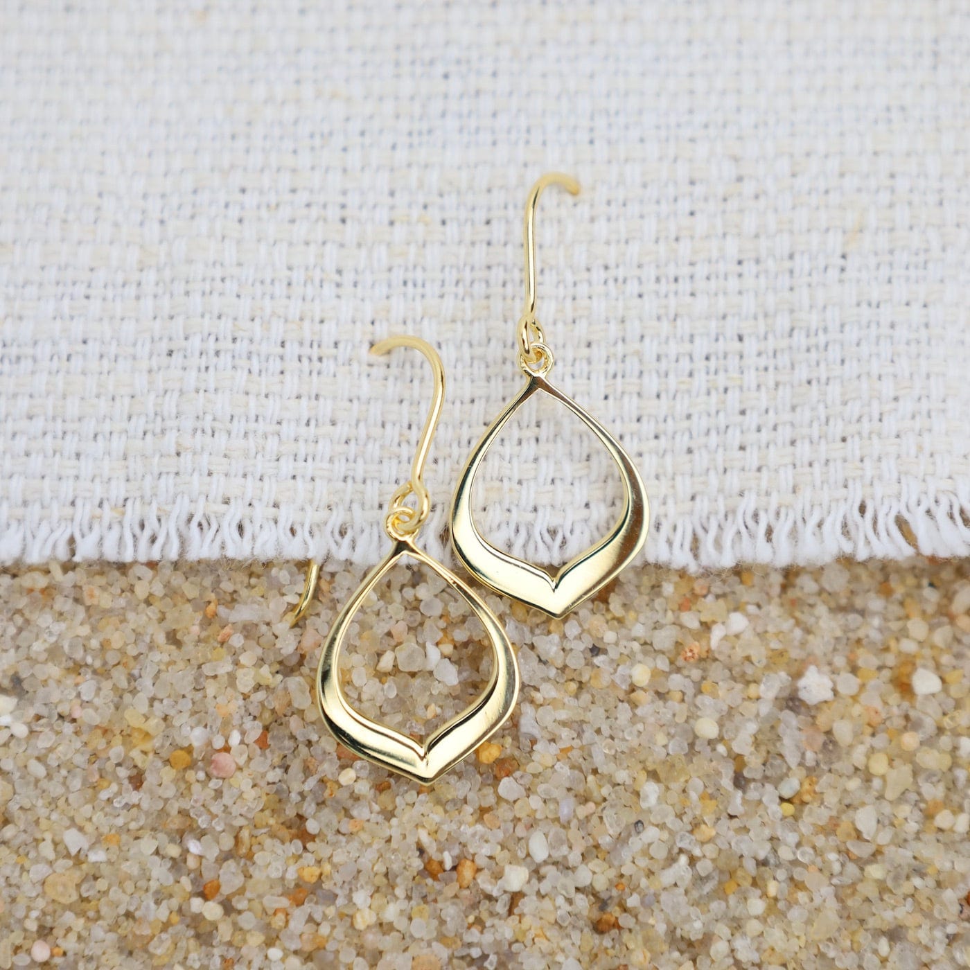 EAR-VRM Gold Vermeil Little Lotus Earring