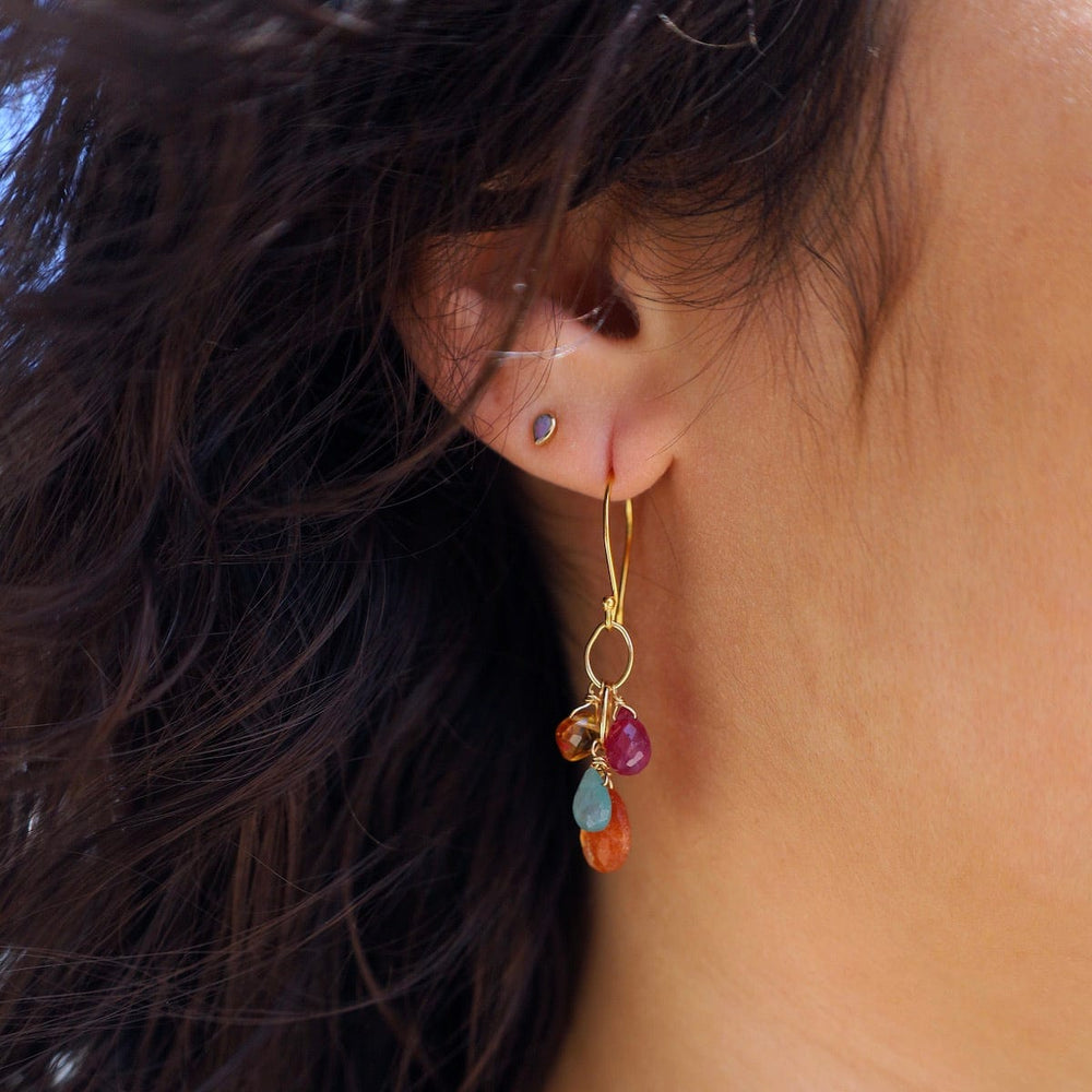 
                      
                        EAR-VRM Golden Link Earrings with Sunstone
                      
                    