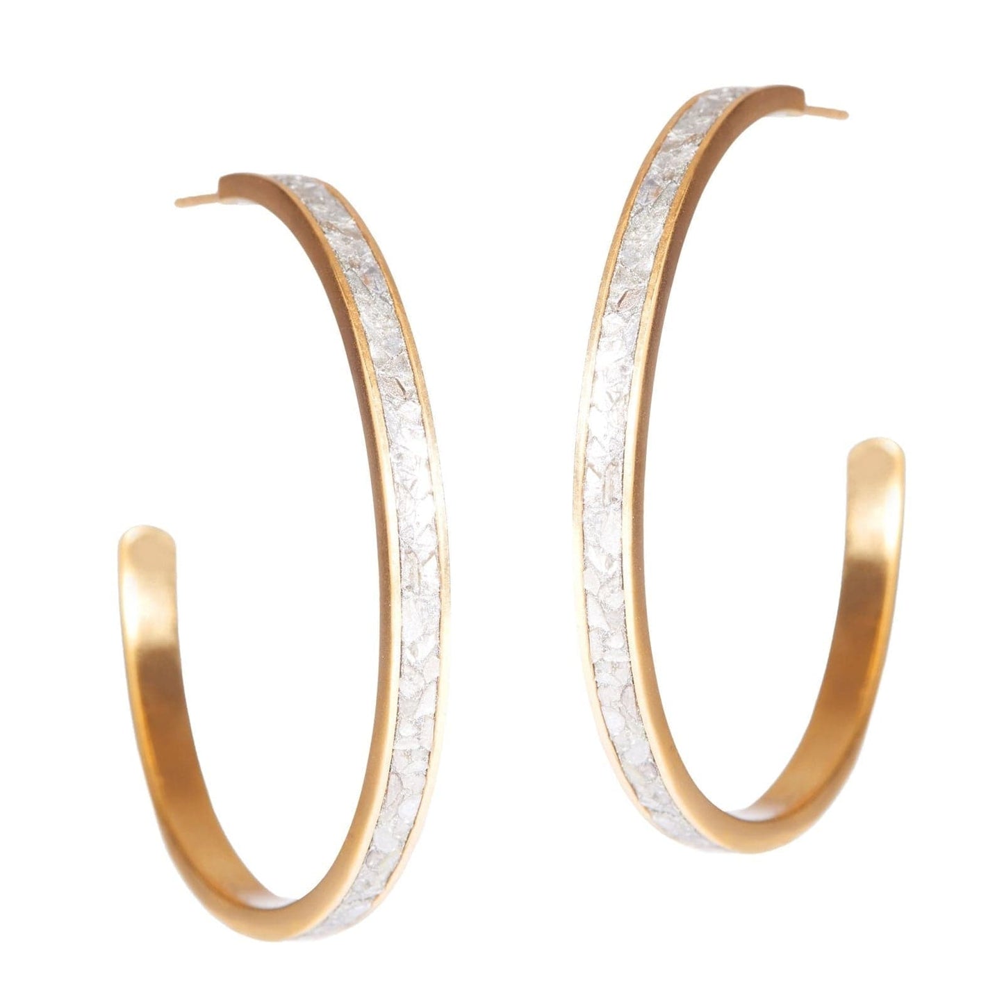 EAR-VRM Hapur Large Gold Vermeil Hoop Earrings
