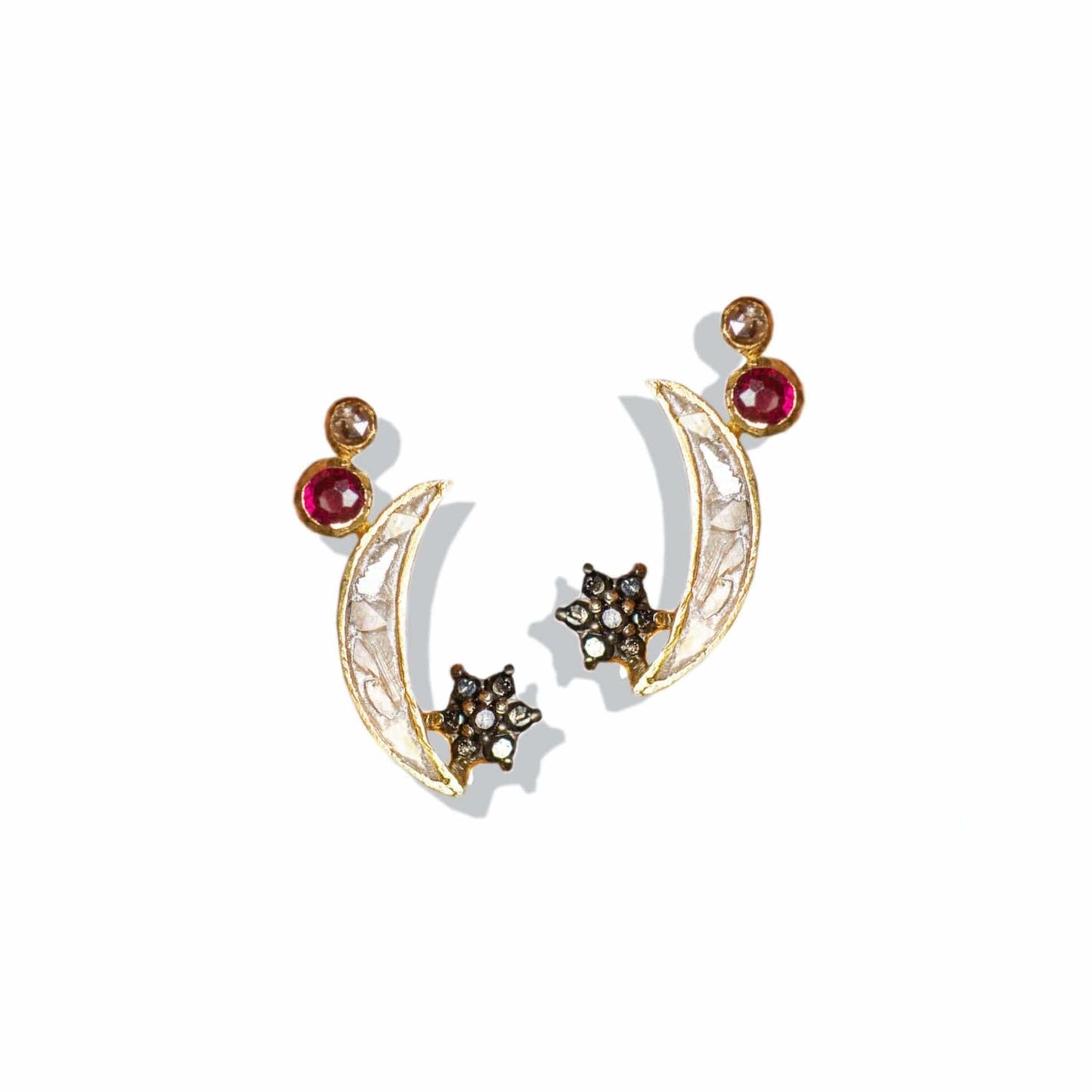 EAR-VRM Kolar Gold Vermeil Stud Earrings