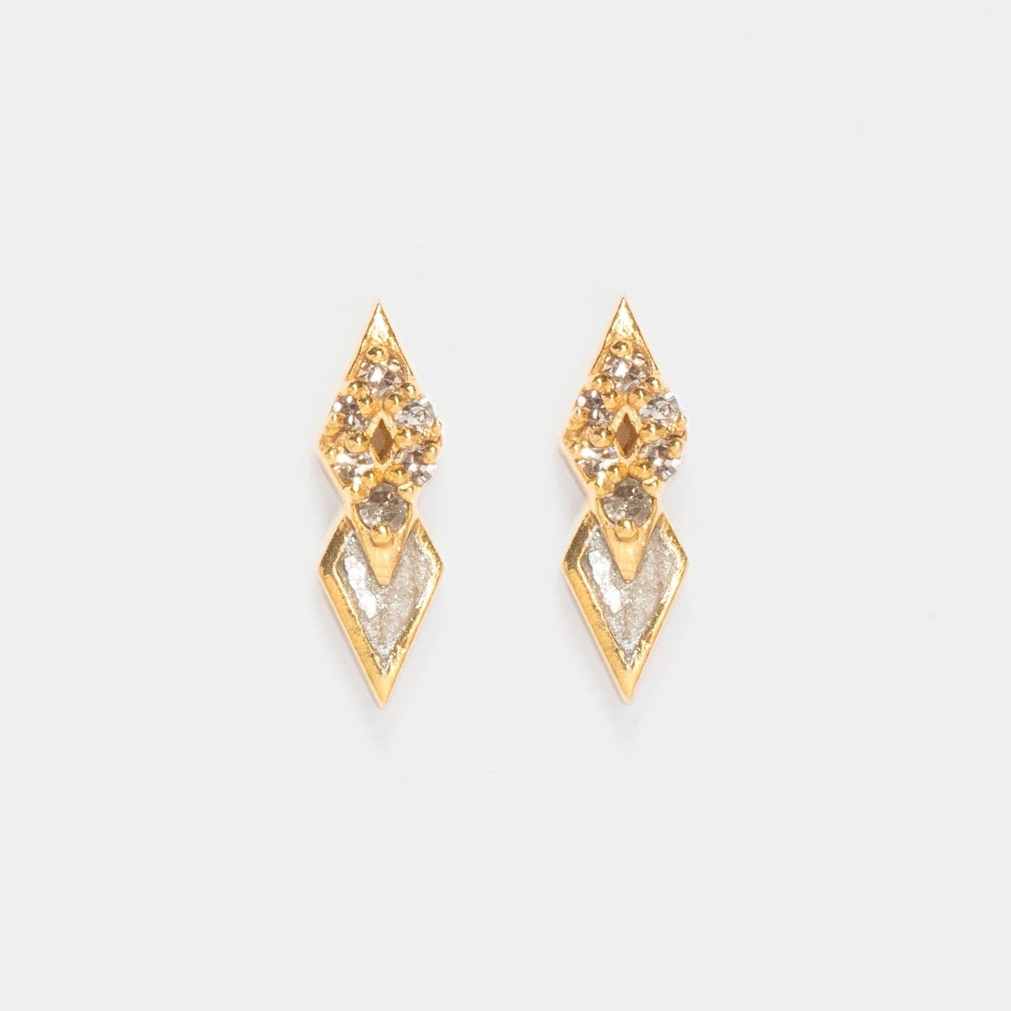 EAR-VRM Mika Gold Vermeil Stud Earrings