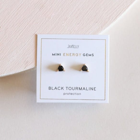 
                  
                    EAR-VRM Mini Energy Gem Earring - Black Tourmaline
                  
                