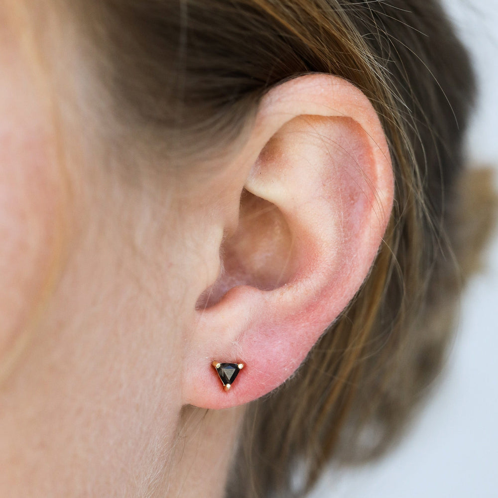 
                  
                    EAR-VRM Mini Energy Gem Earring - Black Tourmaline
                  
                