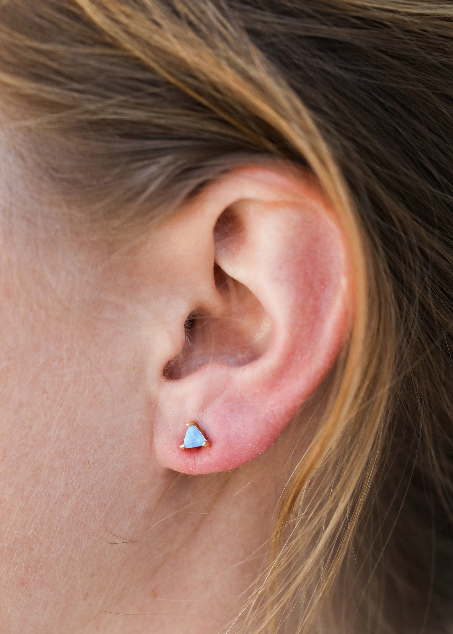 EAR-VRM Mini Energy Gem Earring - Opal