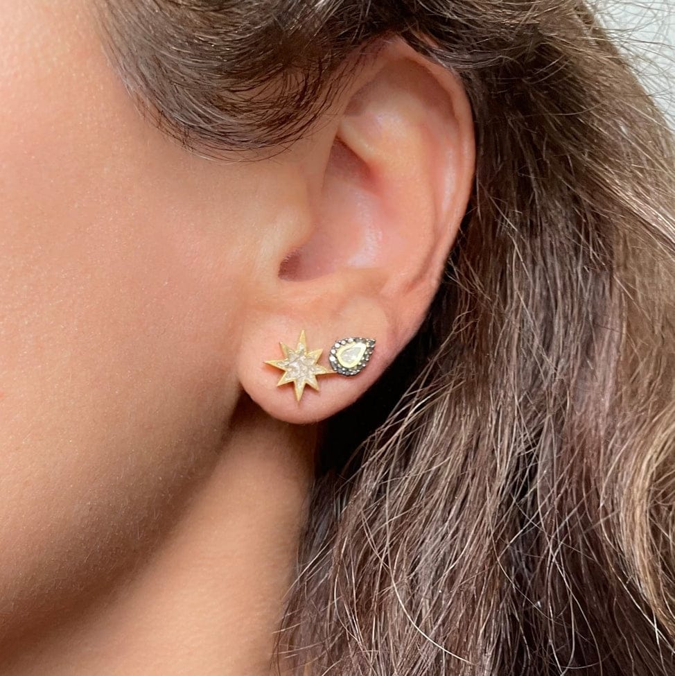 EAR-VRM Nash Gold Vermeil Stud Earrings