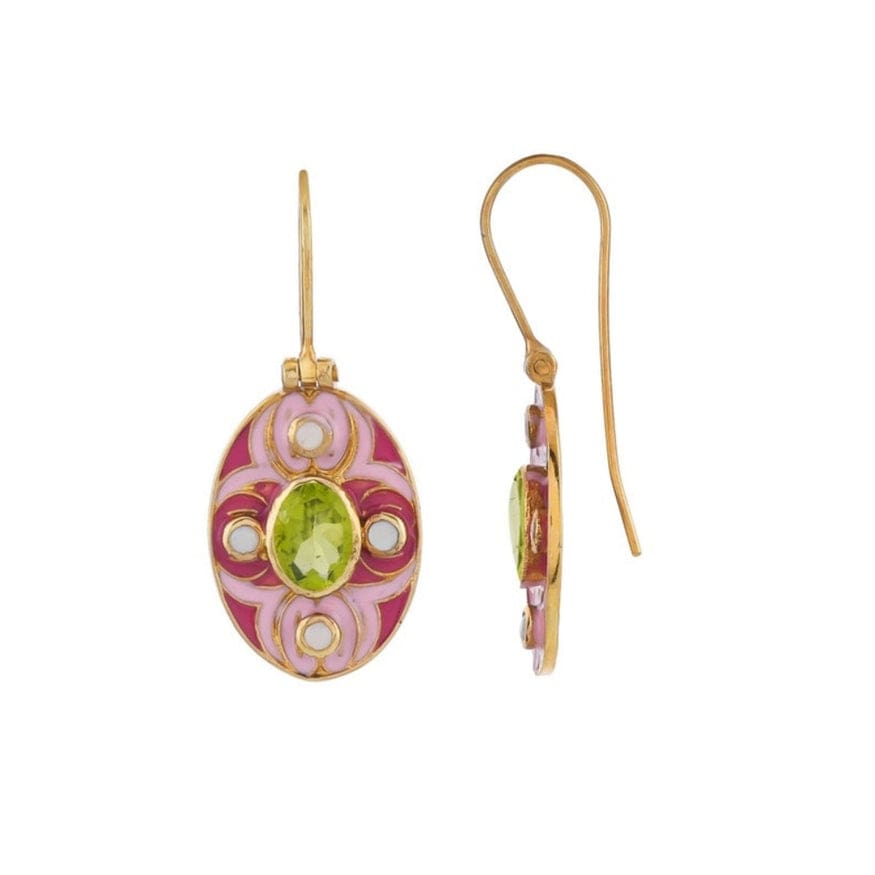 
                      
                        EAR-VRM Peridot Pearl 14K Vermeil Enameled Earrings
                      
                    