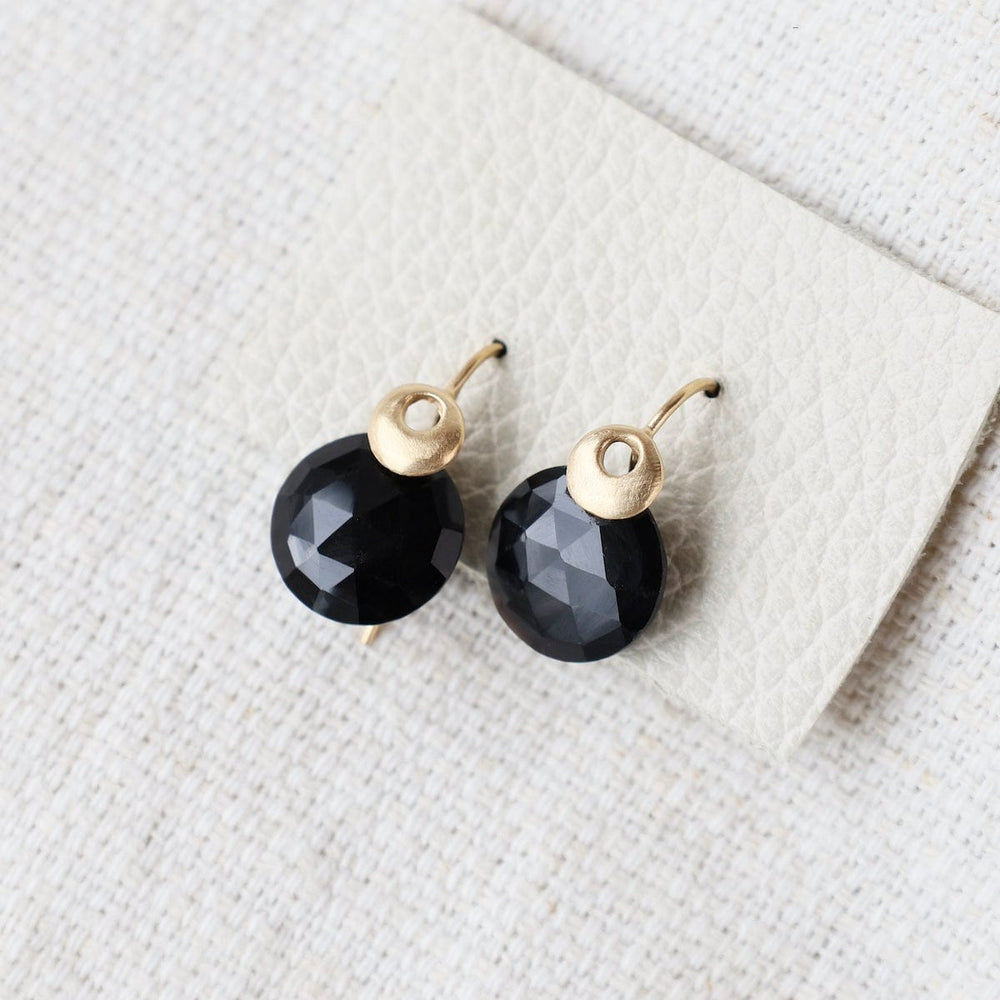 
                  
                    EAR-VRM Round Black Spinel with Single Bubble on Hook - 18
                  
                