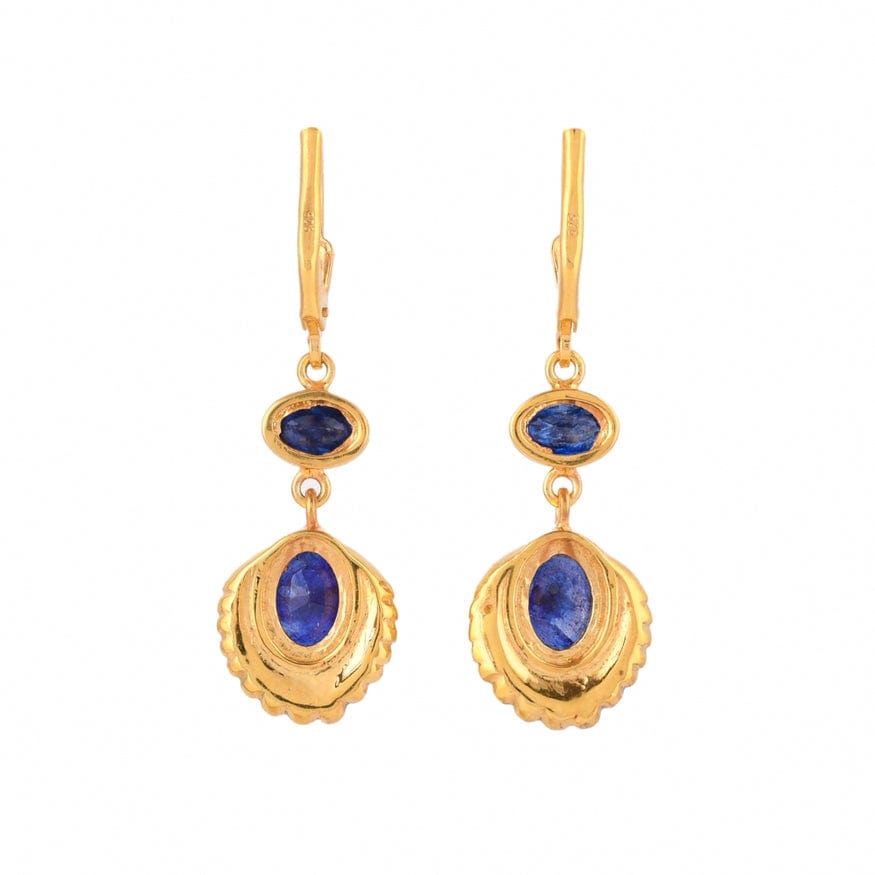 
                  
                    EAR-VRM Sapphire Enamel Vermeil Earrings
                  
                