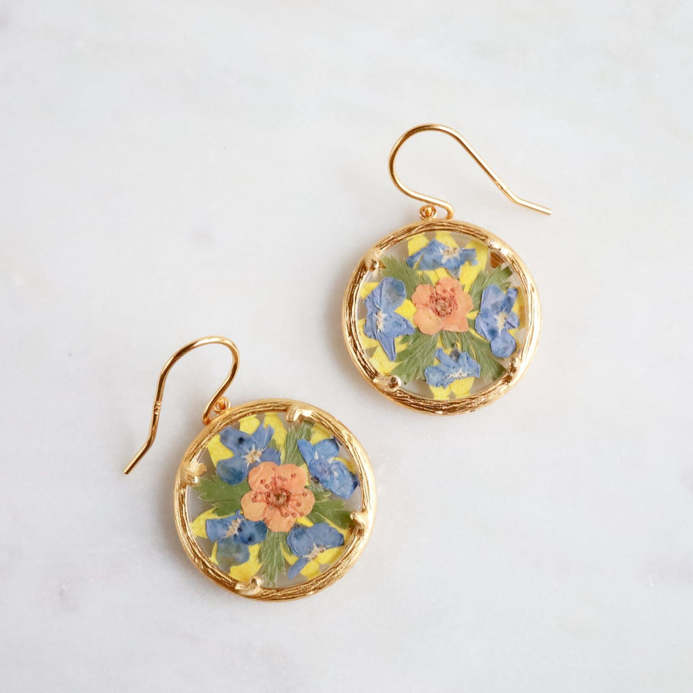 
                  
                    EAR-VRM Small Botanical Mandala Earrings - 18k Gold Vermeil
                  
                