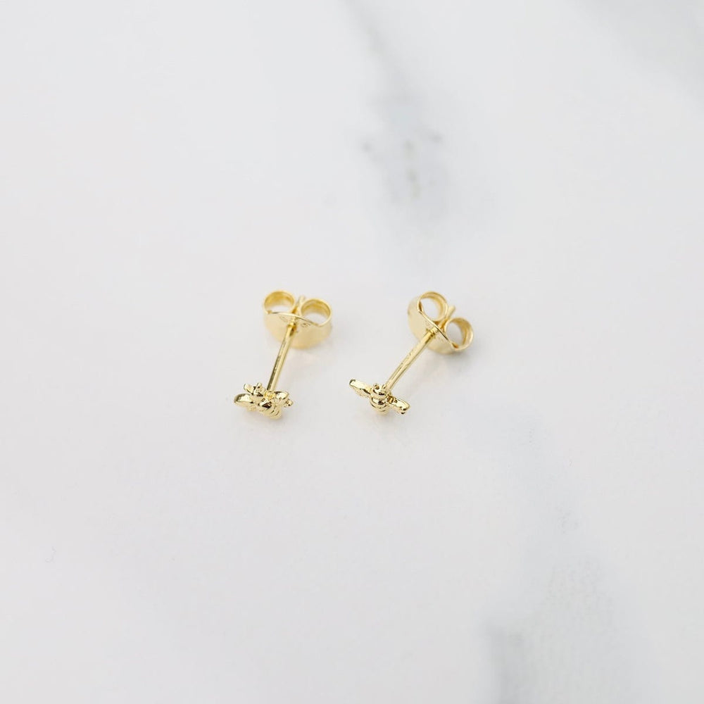 
                  
                    EAR-VRM Teeny Tiny Bee Studs - Gold Vermeil
                  
                