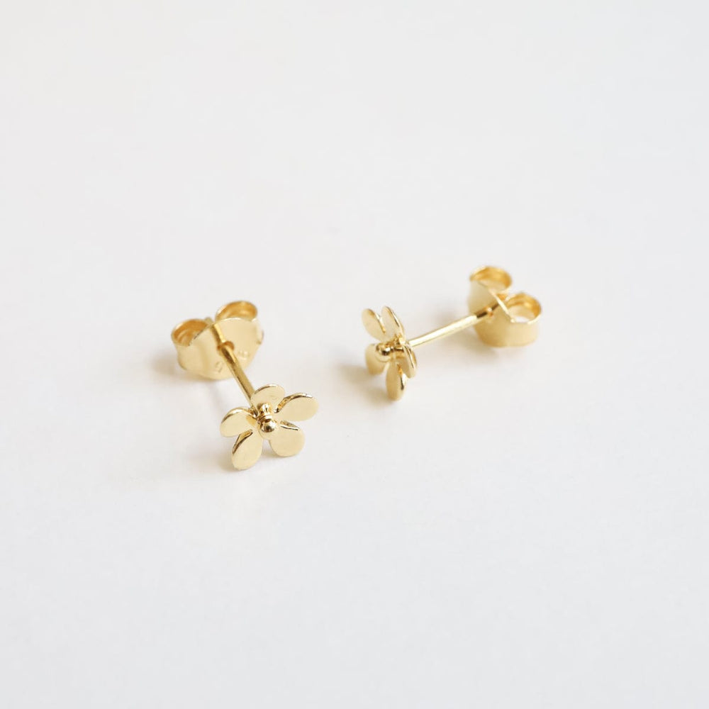 
                  
                    EAR-VRM Tiny Flower Stud Earring in Gold Vermeil
                  
                