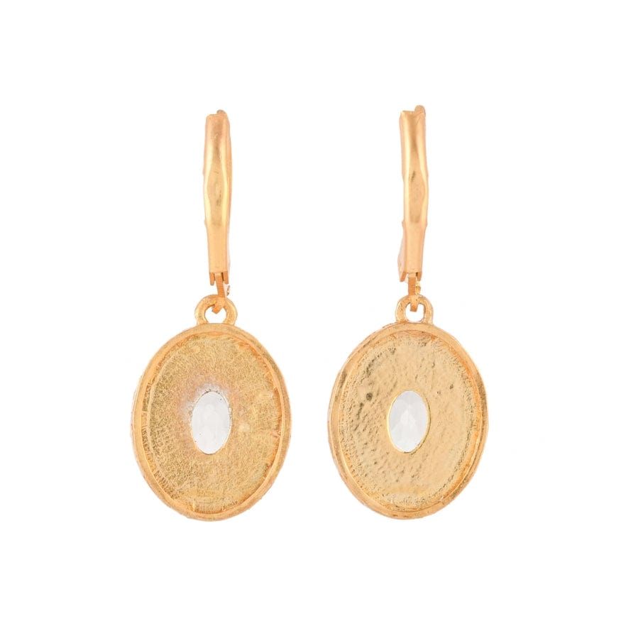 
                      
                        EAR-VRM Topaz Gold Plated Brass Enamel Earrings
                      
                    