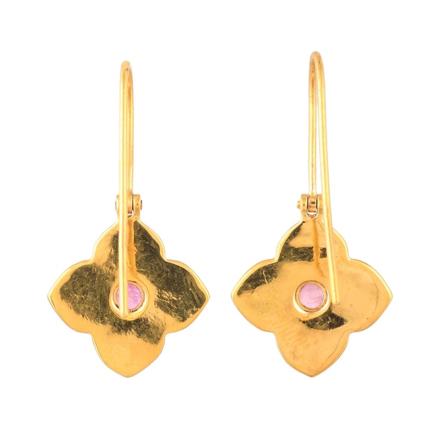 
                      
                        EAR-VRM Tourmaline Vermeil Over Silver Enamel Earrings
                      
                    