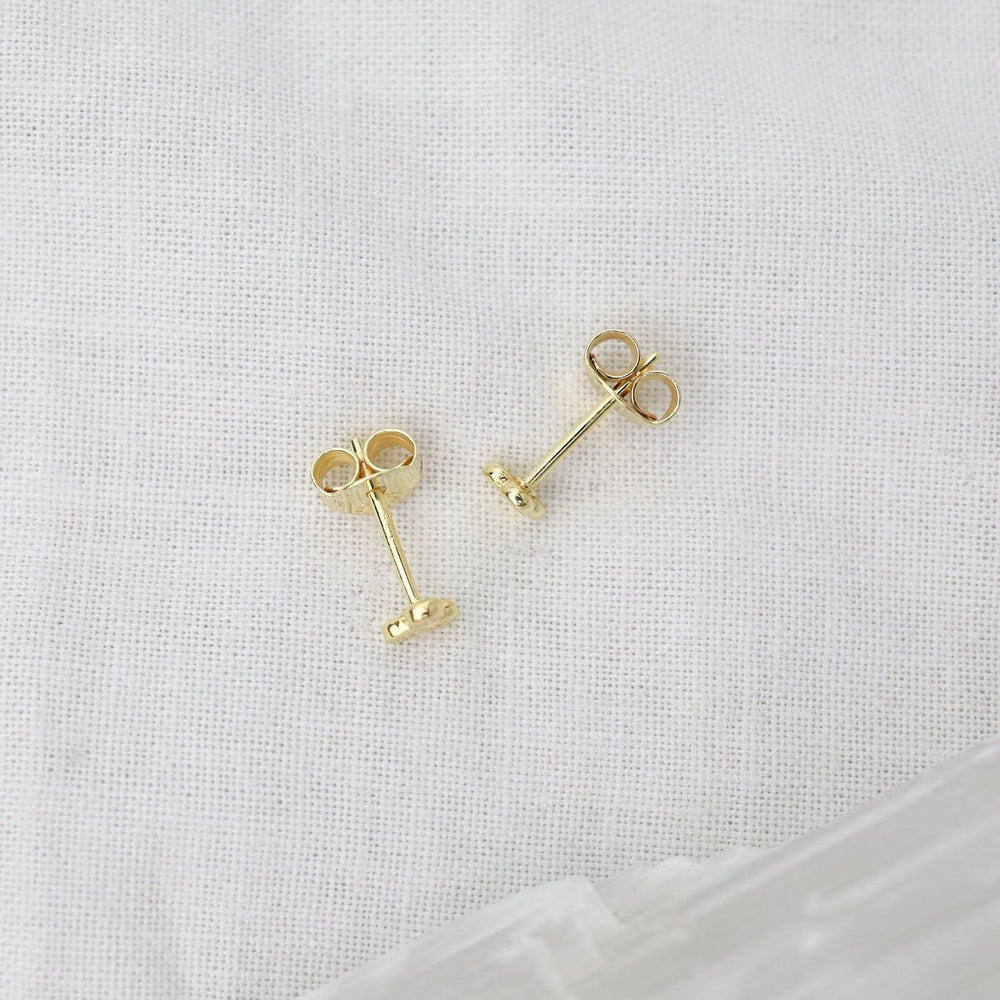 
                      
                        EAR-VRM Very Tiny 3 Disc Studs – Polished Gold Vermeil
                      
                    