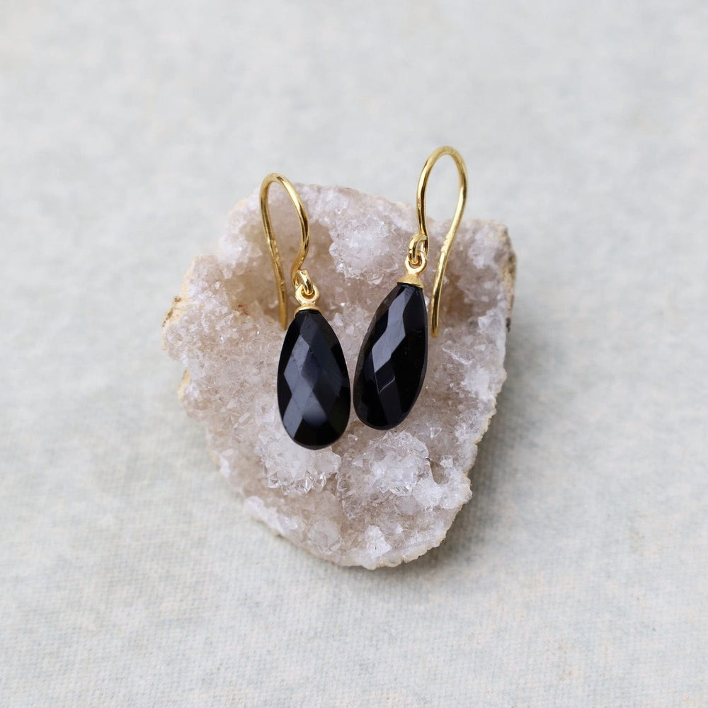 
                  
                    EAR-VRM Wire Faceted Black Spinel Earrings
                  
                