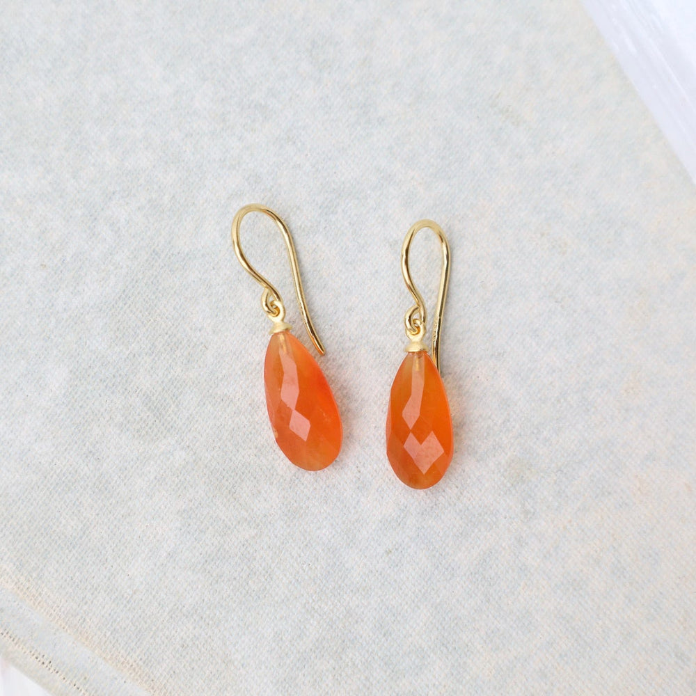 
                  
                    EAR-VRM Wire Faceted Carnelian Earrings
                  
                