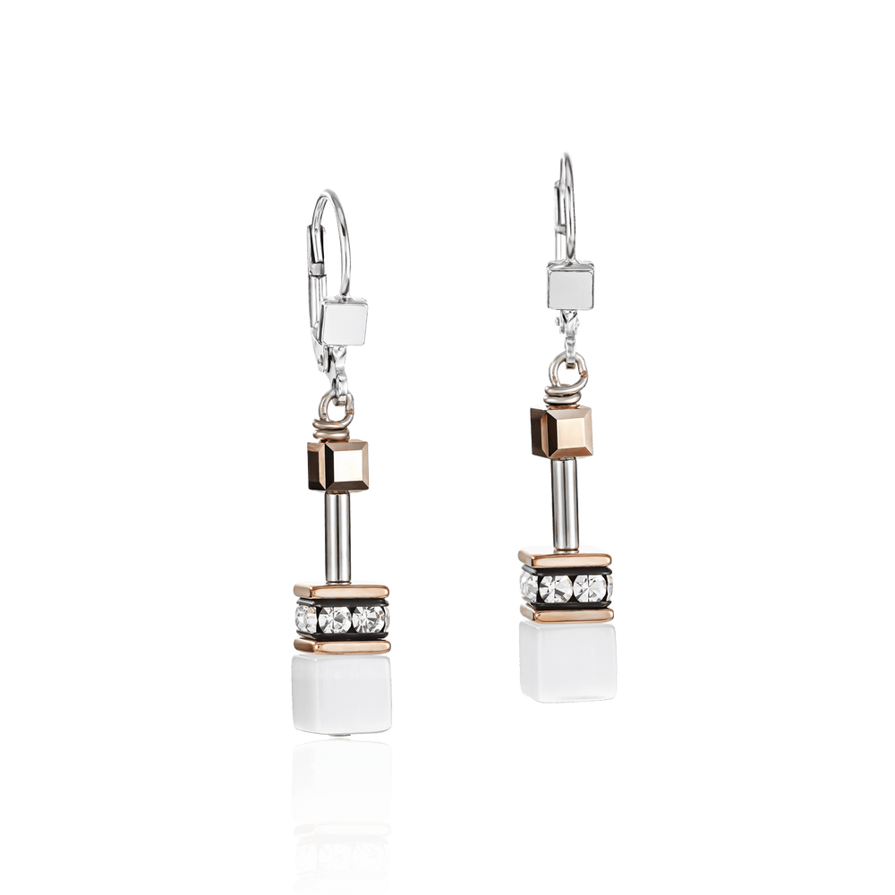 
                      
                        EAR White GeoCube Earrings
                      
                    