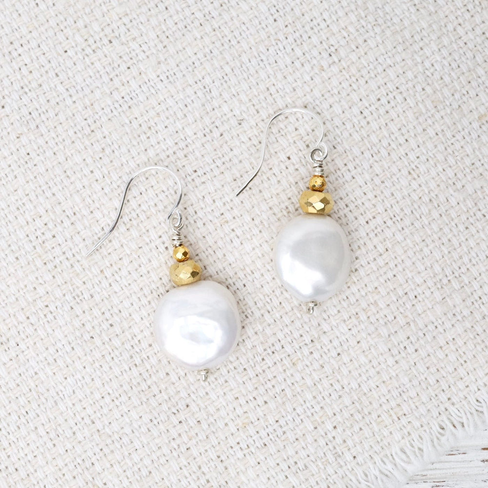 EAR White Pearl Earrings