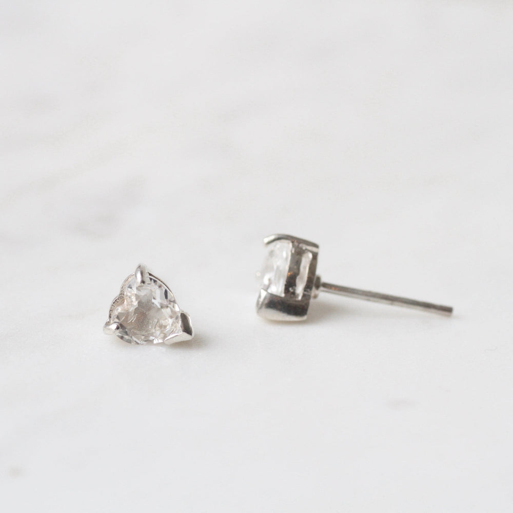 
                      
                        EAR White Topaz Heart Post Earring
                      
                    