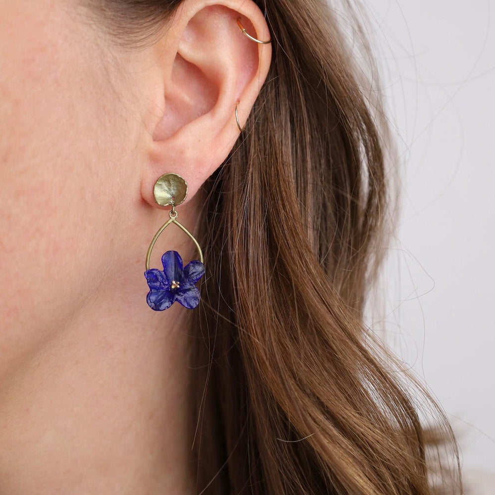 
                      
                        EAR Wild Violet Hoop Earrings
                      
                    