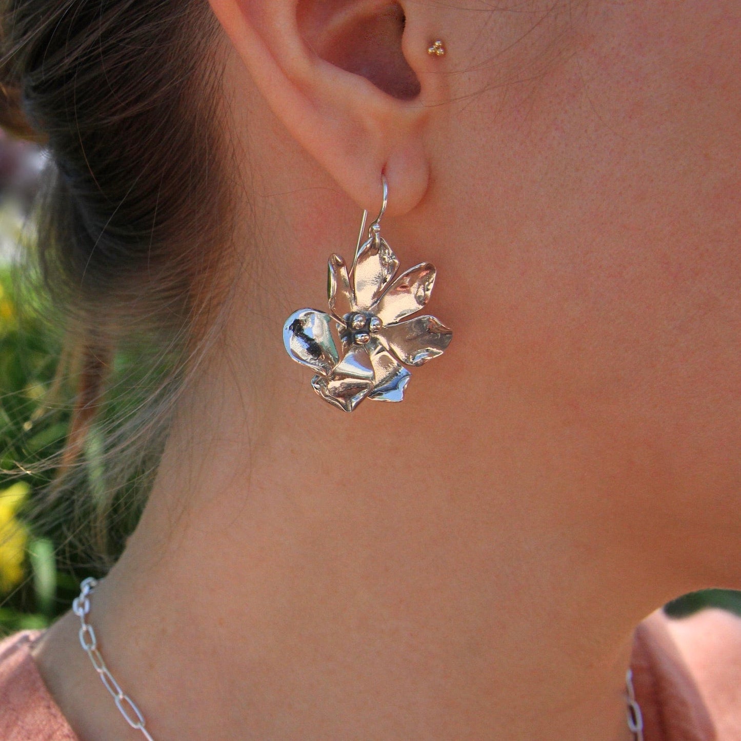 Load image into Gallery viewer, EAR Wildflower on Wire Earring
