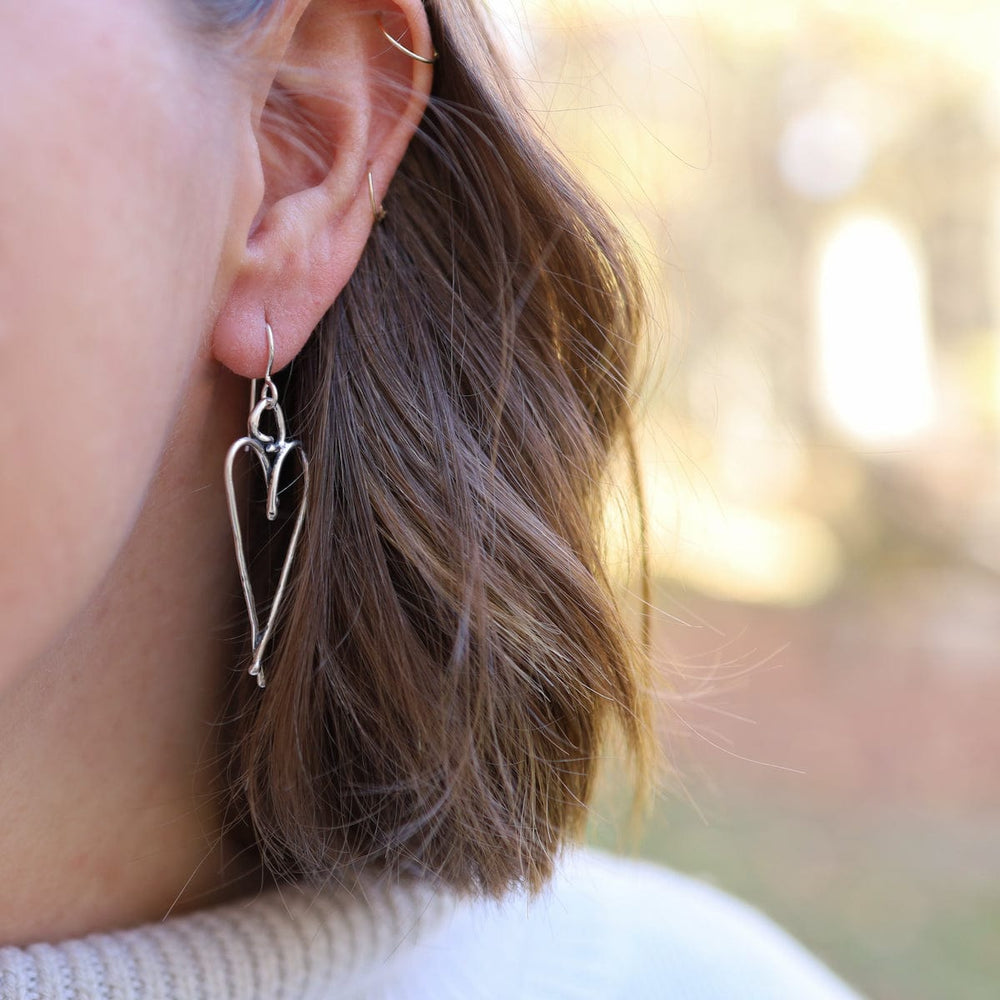 EAR Wire Heart Earring