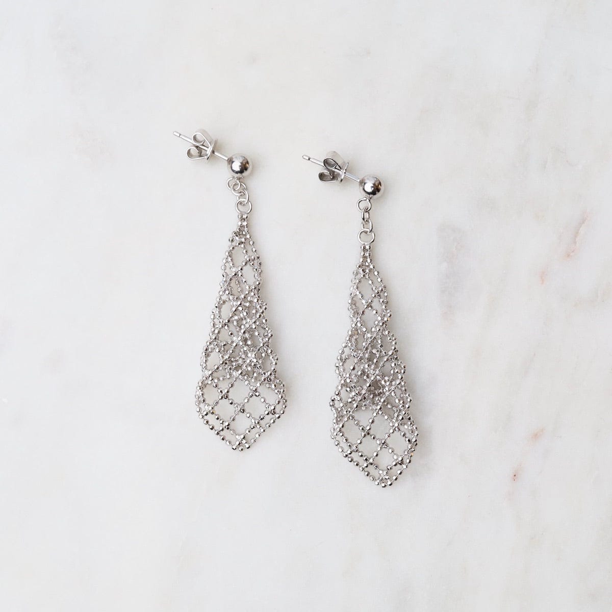 EAR Woven Small Draping Cone Earrings