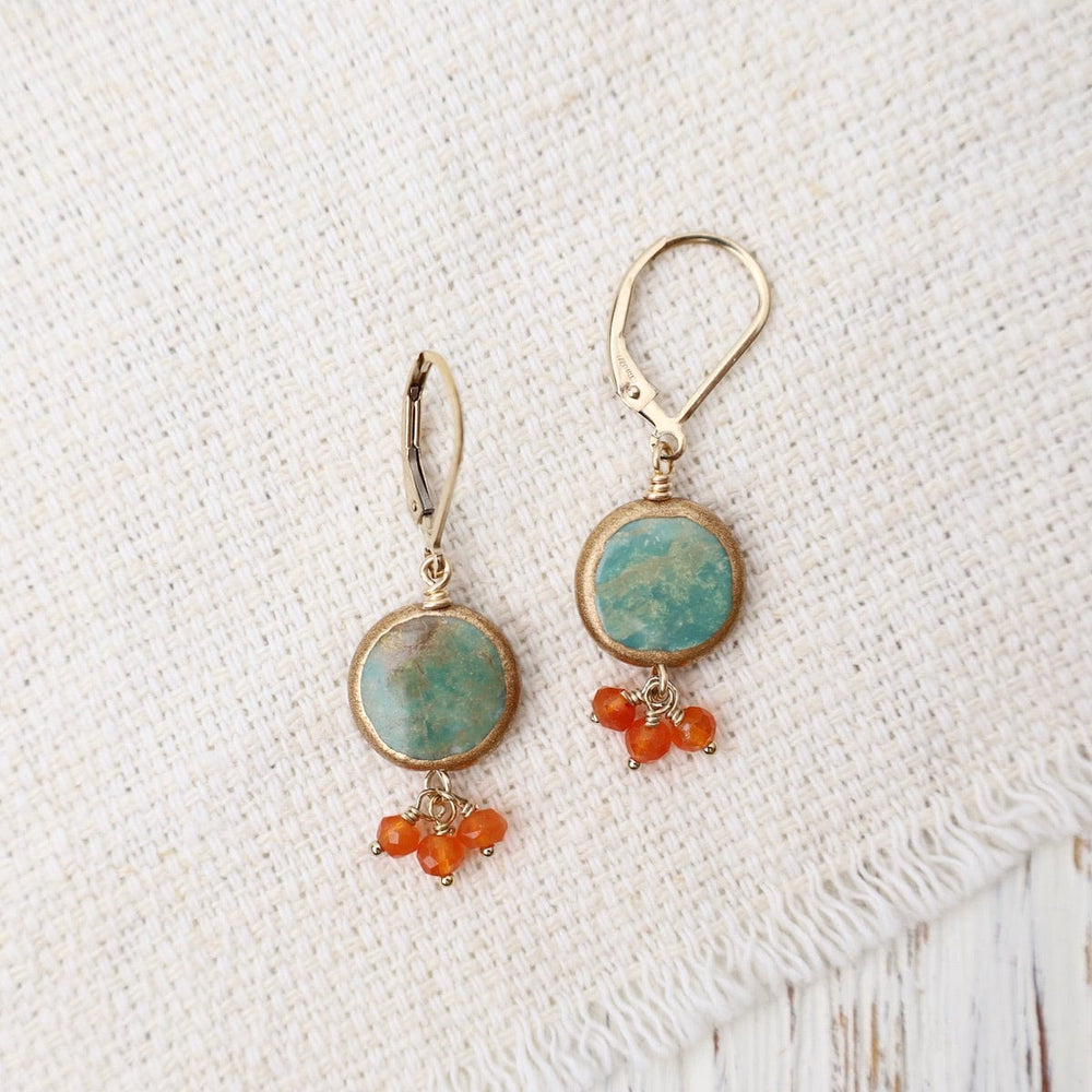 
                      
                        EAR Wrapped Turquoise Drop Earrings
                      
                    