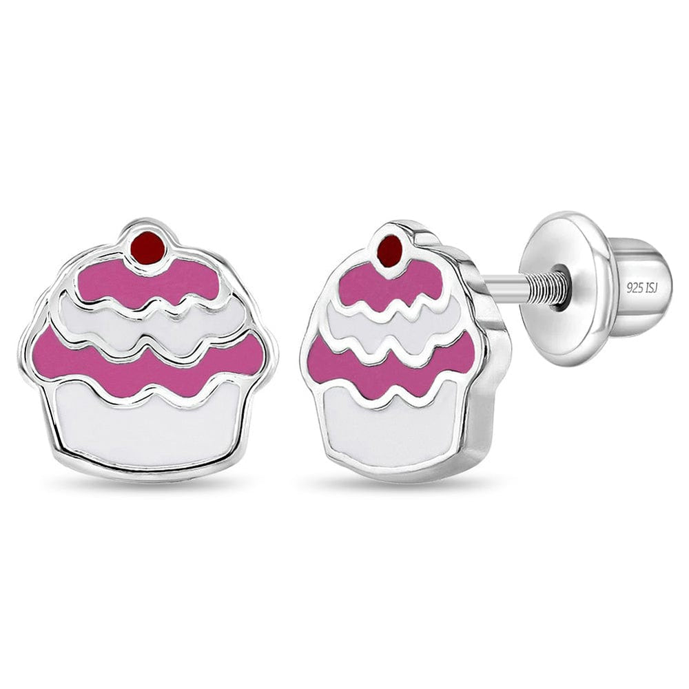 
                      
                        EAR Yummy Cupcake Enamel Childrens Earriings
                      
                    