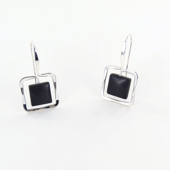 Load image into Gallery viewer, EAR Zenith Black Onyx Earrings
