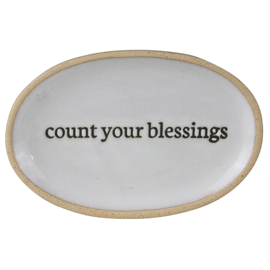 
                      
                        GIFT Affirmation Tray, Ceramic - Count Your Blessings
                      
                    