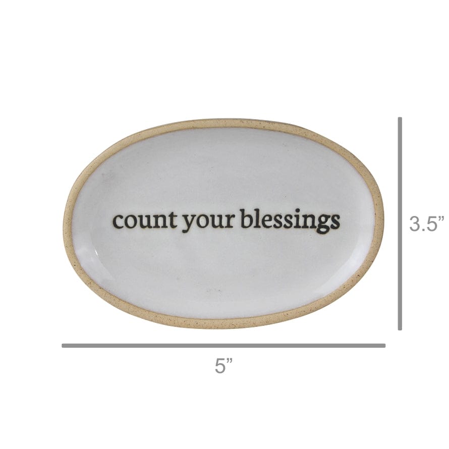 
                      
                        GIFT Affirmation Tray, Ceramic - Count Your Blessings
                      
                    