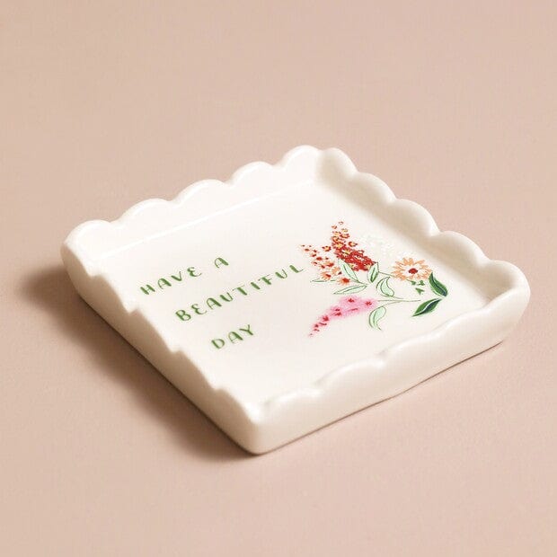 GIFT Beautiful Day Square Trinket Dish