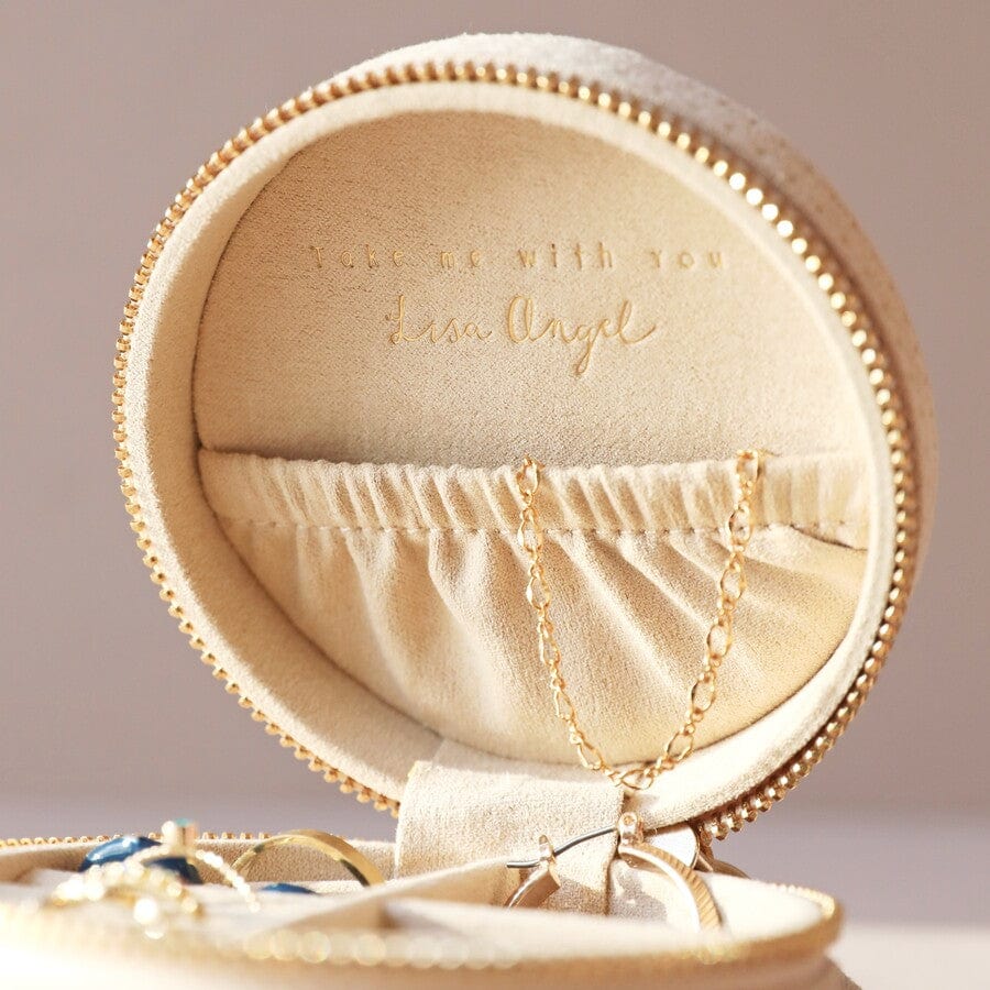 
                  
                    GIFT Beige Sun and Moon Embroidered Round Jewelry Box
                  
                