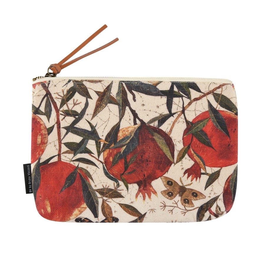 GIFT Canvas Pouch - Pomegranate