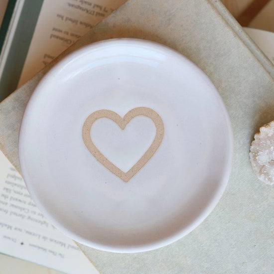 GIFT Ceramic Catch All Dish - Heart