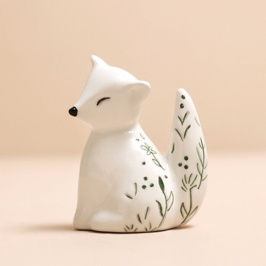 GIFT Ceramic Fox Ring Holder