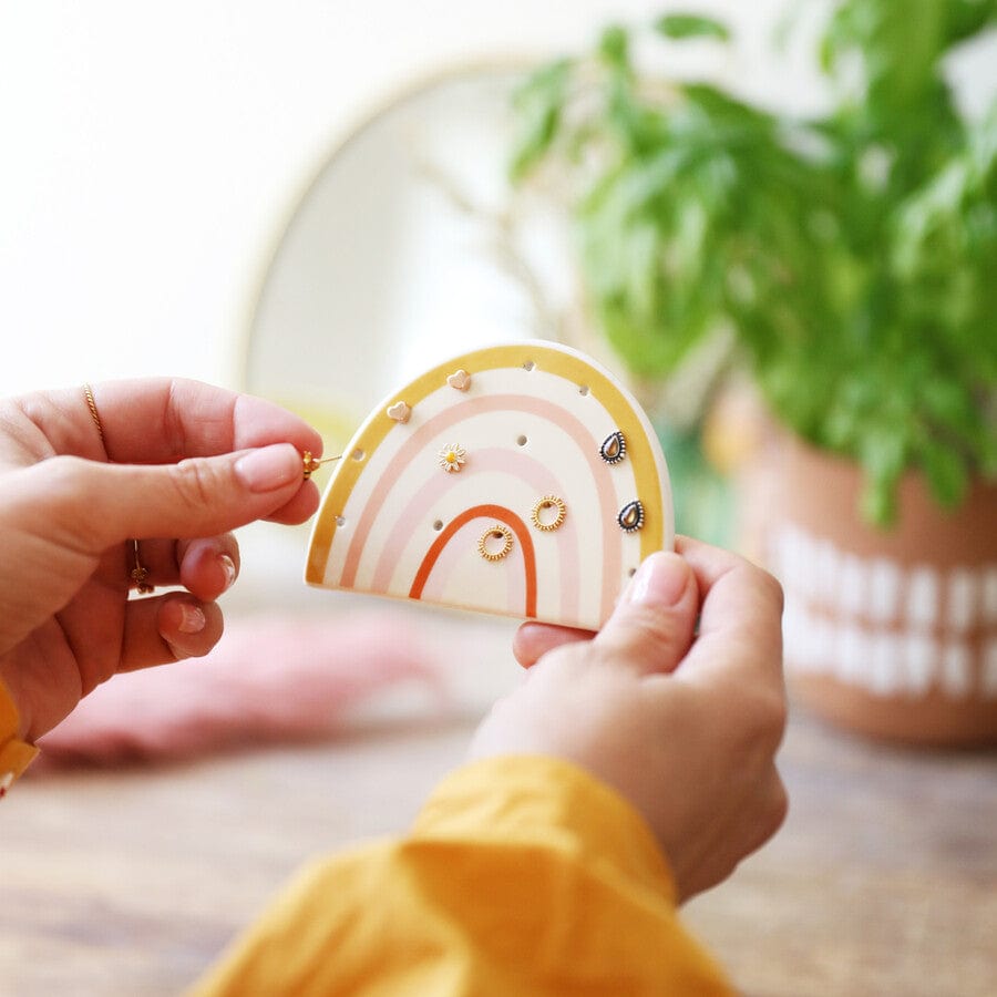 
                      
                        GIFT Ceramic Rainbow Earring Holder
                      
                    